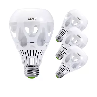 SANSI 4 Pack 18W LED Light Bulbs Floor Lamp 150W Equivalent 5000K E27 A21 2000lm • $38.90