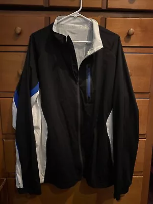 Walter Hagan Hydro-Proof Multi Color Zip Up Golf WaterProof Jacket Mens XXL (WB) • $11.40