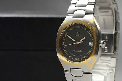【EXC+++++】 Vintage Omega Seamaster Polaris Gray Dial Men's Quartz Watch... • $589.30