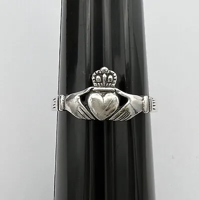 $34.53 • Buy Sterling Silver Claddagh Ring Size 10.75