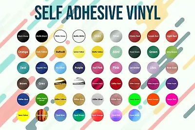 Oracal 651 Permanent Adhesive Vinyl 12  X 5ft Roll Craft Hobby/sign Maker Cutter • $6.98