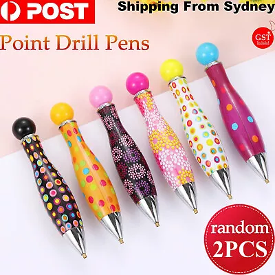 5D Resin Diamond Painting Pen Resin Point Drill Pens Cross Stitch DIY Craft Art • $6.99
