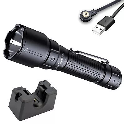 Fenix WF26R Rechargeable Duty Police Flashlight 3000 Lumen With Charging Cradle • $129.95