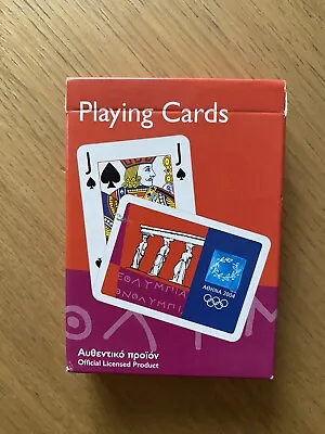 2004 Athens Olympic Playing Cards • £2.49