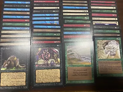 HUGE Lot Of 50 Cards From Beta Collector’s Edition CE - MTG Magic NM/SP Lot #787 • $245