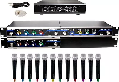 VocoPro Wireless Microphones And Transmitters (USB-Acapella 12) • $1157.03