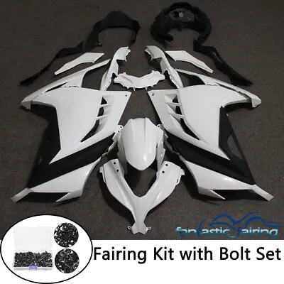 Fairing Kit Fit For Kawasaki Ninja 300 2013-2017 ABS Injection Bodywork W/ Bolts • $169.90