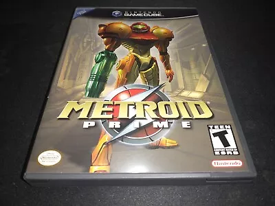 Metroid Prime 1 Black Label Nintendo Gamecube LN 100% PERFECT CONDITION COMPLETE • $79.99