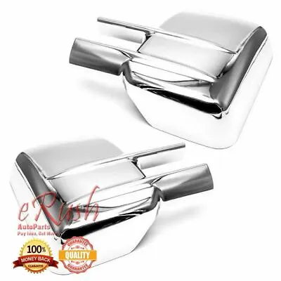 For Chevy Silverado Gmc Sierra 2500 3500 Heavy Duty Chrome Side Mirror Covers 99 • $41.99