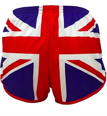£25.99 • Buy Official RONHILL  Unisex Union Jack Running Shorts  Size XL