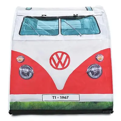 VW Campervan Kids Pop Up Play Tent - Red Splitty • £39.99