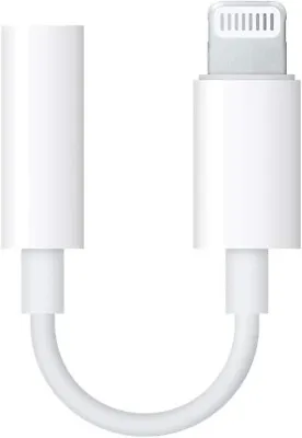 Adapter For IPhone To 3.5mm Jack Connector Cable Headphone Aux All IOS Devices • £2.49