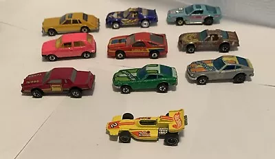 Hot Wheels Blackwall Vintage Lot Of 10- Datsun Blown Camaro  & Other Diecast • $15.95