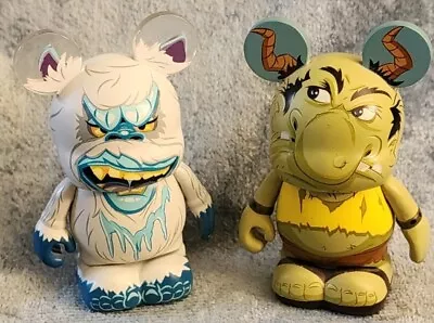 Disney Lot Vinylmation Myths And Legends Series - 3'' Yeti & Ogre Figures • $9.95