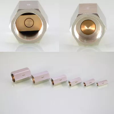 $14.37 • Buy 1PC Full Brass Check Valve Plating Gas Liquid One Way Non Return Device