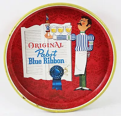 Original PABST Blue Ribbon Tip Tray 1960s/70s Pabst Brewing Co Milwaukee And LA • $43.86