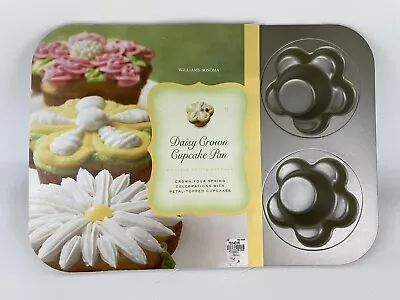 Williams Sonoma 2008 Daisy Crown Cupcake Pan New In Package • $19.99