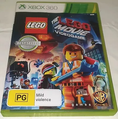 The LEGO Movie Videogame - Xbox 360 Game PAL - Complete With Manuel - Free Post • $10.99