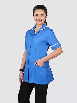 Healthcare Tunic Top 7 Colours Sizes 8-32 - Nurse/Carer/Dental Uniform • £19.99