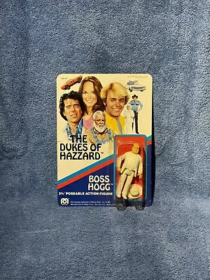 Vintage 1981 Dukes Of Hazzard 3 3/4  Boss Hogg Mint NOS Never Been On Display • $95