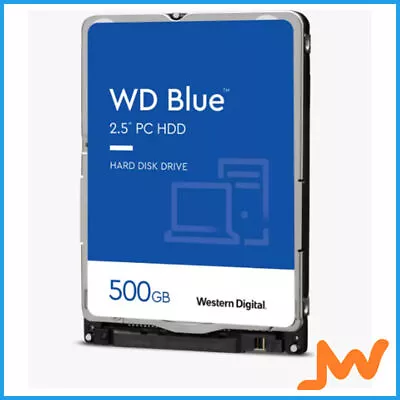 Western Digital Blue 500GB 5400RPM 2.5  SATA Hard Drive • $96