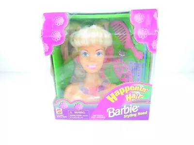 Vintage Happenin Hair Barby Styling Head 1998 Mattel Sealed • $150