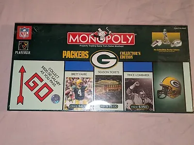 Vintage NFL Green Bay Packers New Sealed Monopoly Game 2003 Edition Brett Favre • $65