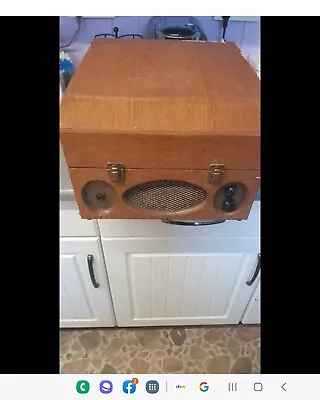 £9.99 • Buy 1950s Clarke And Smith Nuffield Record Player Talking Book Library For The Blind