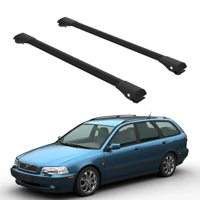 To Fits Volvo V40 Wagon/Estate 1996-2004 Roof Rack Cross Bars Black Luggage 2pcs • $119.52