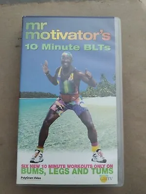 Mr Motivator's 10 Minute BLTs (VHS 1996) • £2