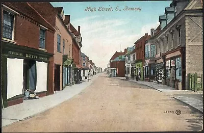 High Street RAMSEY Essex (?). Pre-1914  Vintage Postcard. Free UK Postage • £5.95