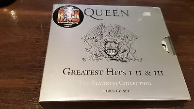 £2.35 • Buy QUEEN Greatest Hits 1, 2, 3 The Platinum Collection - CD
