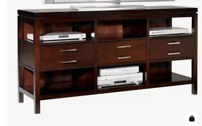 ANTIQUE HAMPTON BAY ENTERTAINMENT 10-112713-L TV CONSOLE & Entertainment Centers • $153.80