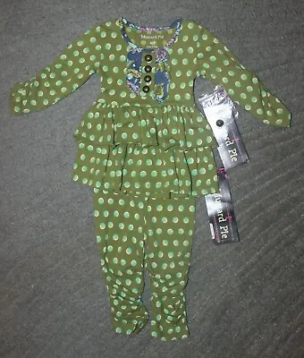 Mustard Pie Girls 2 Piece Set (Tunic & Leggings) - Size 6 Months - NWT • $28.99