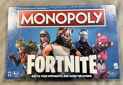 Monopoly FortNite Edition Board Game Hasbro Gaming NEW Factory Sealed • $13