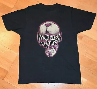 Motionless In White Distorted Skull T Shirt Skull T-shirt Motionless In White • $13.99