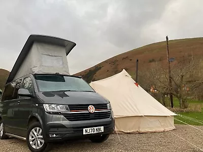 VW T6.1 Campervan 70 Plate Highline Indium Grey Camper Tailgate A/C Cpt Seats • £42950