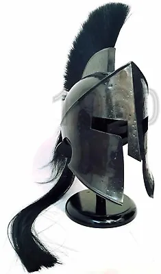 300 King Leonidas Spartan Helmet -300 Movie Solid Steel Helmet Medieval Gift • $88.61