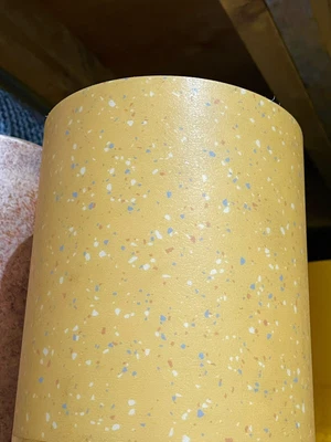 £49 • Buy Yellow Vinyl Flooring (3m X 2m) Heavy Duty Toilet Camper Commercial Grade Roll