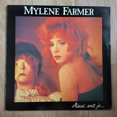 [EX] Mylene Farmer - Ainsi Soit Je... (1990 Korea 1ST LP Vinyl) • $100