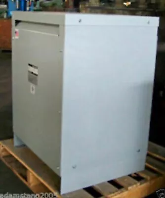 112.5kva Transformer 3 Phase 480v-208v/120 Delta Wye 460v 440v  230 Nd3117 • $1899