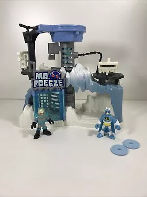 £19.99 • Buy Imaginext DC Super Friends Mr Freeze Headquarters Playset With Figures Used 