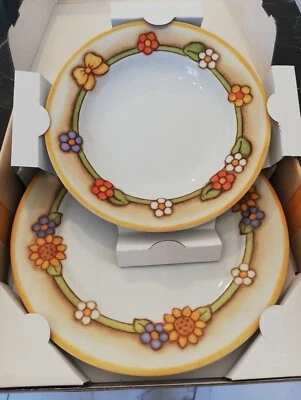 Piatti Dessert Thun Happy Elegance - Set Da 2 In Porcellana, Diametro 20.5 Cm, Design Elegante E Moderno - Foto 7