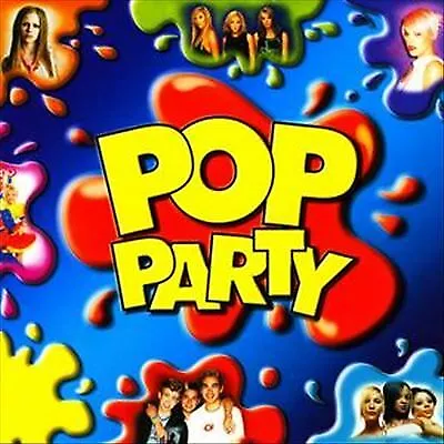 Various Artists : Pop Party - Hits For Kids [includes Karaoke Cd] CD 2 Discs • £2.05