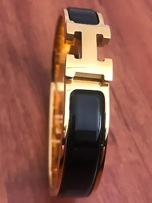 $252 • Buy Hermes Clic H Bracelet Pm