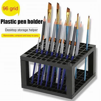 Marker Pen Storage Holder Brush Pencil Rack Table Stand Organizer Art Tools • £10.62