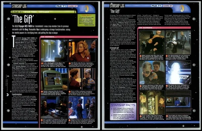 £1.49 • Buy The Gift - Voyager - Star Trek Fact File Page