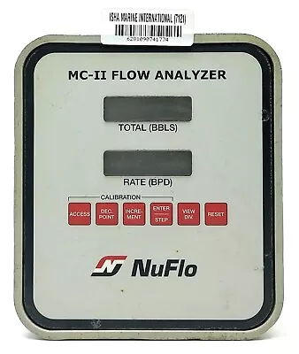 Nuflo MC-II Flow Analyzer 353189 • $911.09