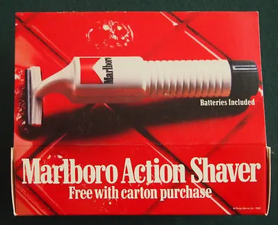 Marlboro Action Shaver NEW SEALED NIB 1990 Special Offer RARE VINTAGE • $14.95
