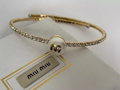 Miu Miu Crystal Choker. Authentic. Excellent Condition. • £110